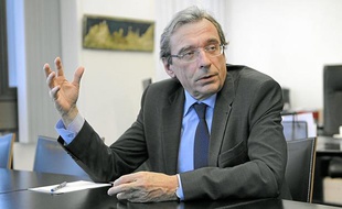 Strasbourg le 28 01 2013. Roland Ries Maire de Strasbourg