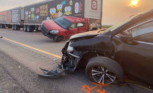 Une tempête de sable a provoqué un dramatique accident dans l'Utah, le 25 juillet 2021.