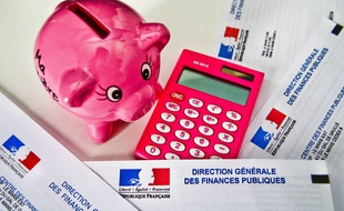 Illustration impôts, fiscalité.