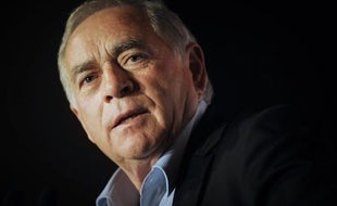 François Patriat, sénateur socialiste de Côte d'Or, le 24 février 2010 à Dijon.