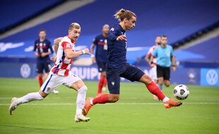 Antoine Griezmann a renoué avec le but face à la Croatie.