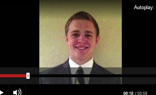 Mason Wells, 19 ans, est l'un des trois missionnaires mormons à avoir été bléssé à l'aéroport de Bruxelles.