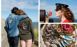 Une partie de collection « Liberté Chérie » de la collection « Liberté Chérie » de Macon&Lesquoy pour l'été 2017.