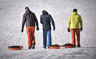 Faute de remontées mécaniques, on peut faire de la luge ou du dépistage dans les stations de ski de Haute-Garonne. Illustration.