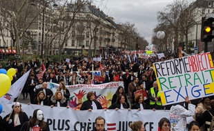 La manifestation des avocats ce lundi