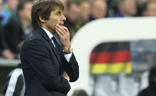 Antonio Conte lors de Allemagne-Italie le 29 mars 2016.