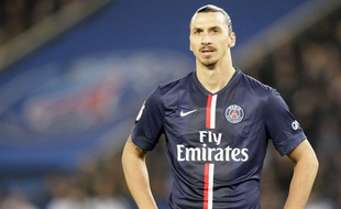Zlatan Ibrahimovic lors de la rencontre entre le PSG et Nice le 29 novembre 2014.