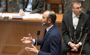 Edouard Philippe lors des questions au gouvernement, le 10 décembre 2019.