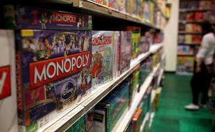 Un jeu de Monopoly dans un magasin new-yorkais.