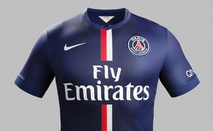 Le nouveau maillot du PSG.