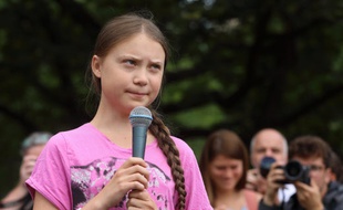 Greta Thunberg, ici en Allemagne, à Berlin, récemment.