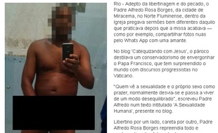 Un curé brésilien se prenait en photo nu et envoyait ses photos à sa maîtresse via Whatsapp.