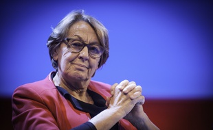 Marylise Lebranchu, Ministre de la Décentralisation et de la Fonction Publique, lors du 97e congrès des maires, le 27 novembre 2014.
