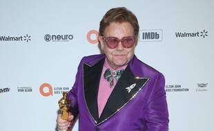Le chanteur Elton John