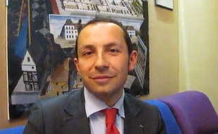 Capture d'écran Dailymtion, Sébastien Chenu pendant les cantonales en 2011.