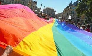 Un rainbow flag à Montpellier (illustration).