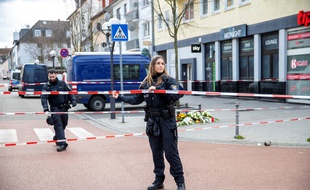 Une double fusillade a fait 9 morts, mercredi, à Hanau en Allemagne, le 21 février 2020.