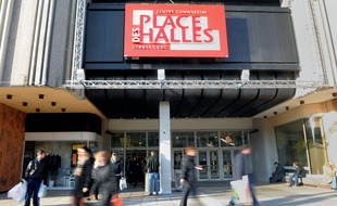 Illustration. Centre commercial "Place des Halles" à Strasbourg le 11 novembre 2009.