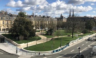 La nouvelle place Gambetta, à Bordeaux, réouvrira vendredi 19 février