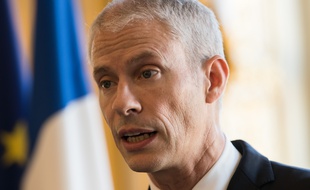 Franck Riester arrive au ministère de la Culture le 16 octobre 2018.