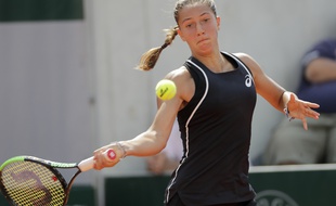 Diane Parry s'est qualifiée pour le 2e tour de Roland-Garros, le 27 mai 2019.