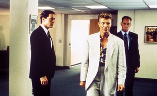 Kyle MacLachlan, David Bowie et Miguel Ferrer dans les premières saisons de « Twin Peaks ».