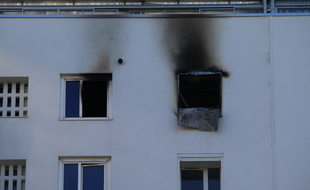 Le feu s'est déclenché dans cet immeuble de la rue Portmann à Bordeaux