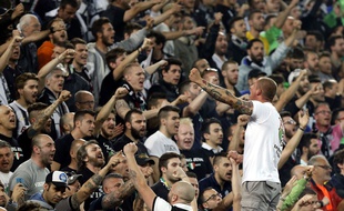 Les Ultras de la Juve face au Real, en 2017