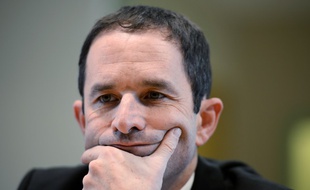Benoît Hamon fait la moue en voyant le titre de notre papier.