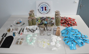 Cannabis, cocaïne et héroïne ont été retrouvés dans une cave à Saint-Nazaire