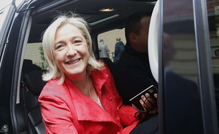 Marine Le Pen le 25 mai 2014