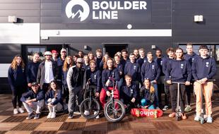 Les élèves de la première promotion de la Fise Academy.
