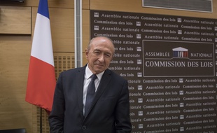 Le ministre de l'Intérieur Gérard Collomb lors de son audition à l'Assemblée nationale, le 23 juillet 2018.