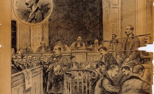 Le procès de Luigi Richetto à Lyon en 1901.