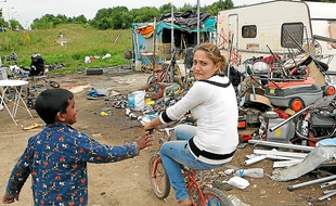 On compte entre 800 et 1 200 Roms migrants sur l'agglomération nantaise.