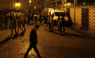 La place des Lices à Rennes, où un étudiant en Staps a été renversé par un automobiliste le 25 juin 2021.