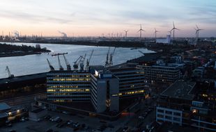Illustration du port d'Anvers.