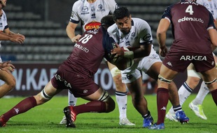 Les Bordelais et Agenais lors du match aller.