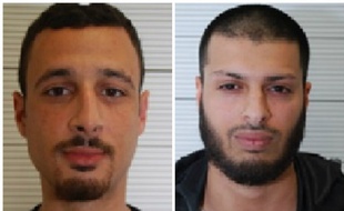 Le Britannique Mohammed Ali Ahmed et le Belge Zakaria Boufassil.