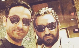 Camille Combal et Cyril Hanouna sur Instagram