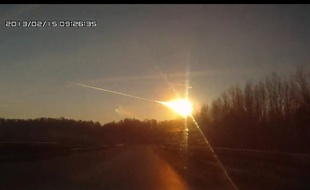 Pluie de météorites en Russie, le 15 février 2013.