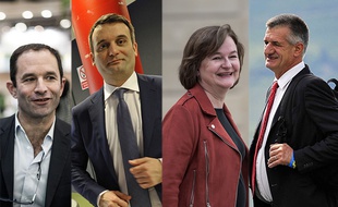 Benoît Hamon, Florian Philippot, Nathalie Loiseau et Jean Lassalle vont tenter de rafler un siège au Parlement européen.
