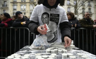 Hommage à Ilan Halimi, le 14 février 2016 à Paris