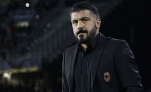 Gennaro Gattuso, l'entraîneur de l'AC Milan.