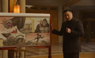 Christophe Tek campe Le Commandeur dans la série « Kim Kong », diffusée ce jeudi sur Arte.
