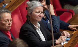 Agnes Thill à l'Assemblée nationale, le 2 avril 2019.