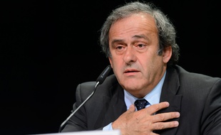 Michel Platini, le président de l'UEFA, le 28 mai 2015 à Zurich.