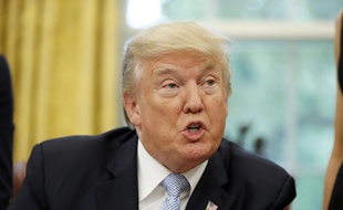 Donald Trump, le 1/9/2017, à Washington.AP Photo/Alex Brandon