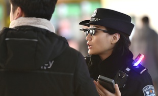 Un agent de la police chinoise. (illustration)