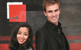 Neila Latrous et Jean-Baptiste Marteau